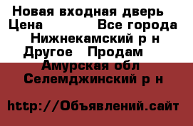 Новая входная дверь › Цена ­ 4 000 - Все города, Нижнекамский р-н Другое » Продам   . Амурская обл.,Селемджинский р-н